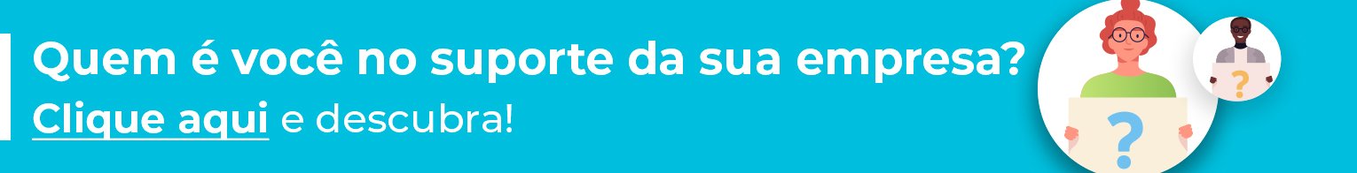 Quem é você no suporte da sua empresa?