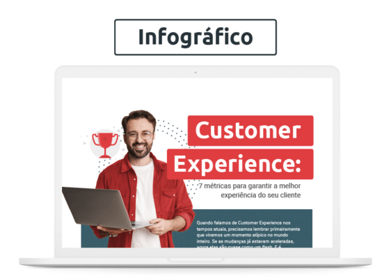 [Infográfico] Customer Experience: 7 métricas para garantir a melhor experiência do seu cliente